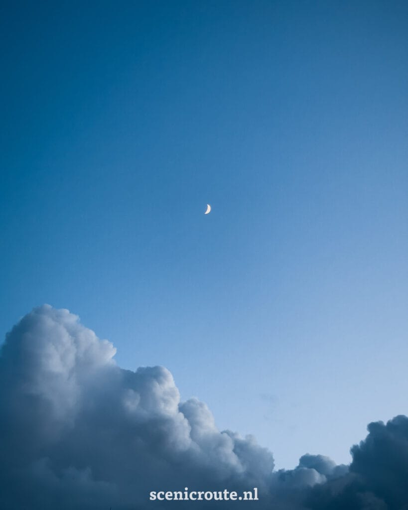 maan fotograferen